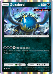 Guzzlord Fantastical Parade Card List