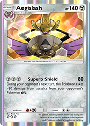 Aegislash Fantastical Parade Card List