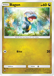 Bagon Fantastical Parade Card List