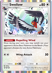 Swellow Fantastical Parade Card List