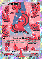 Oricorio Fantastical Parade Card List