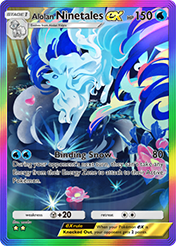 Alolan Ninetalesex Fantastical Parade Card List