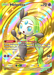 Meloetta Fantastical Parade Card List