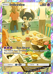 Indeedee Fantastical Parade Card List