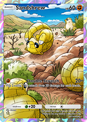 Sandshrew Fantastical Parade Card List