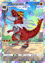 Tyrantrum Fantastical Parade Card List