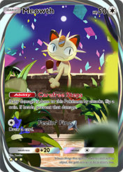 Meowth Fantastical Parade Card List