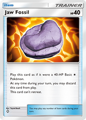 Jaw Fossil Fantastical Parade Card List