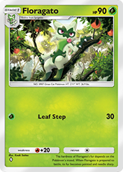 Floragato Paldean Wonders Card List