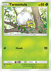 Tarountula Paldean Wonders Card List