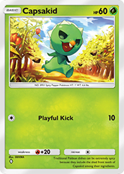 Capsakid Paldean Wonders Card List