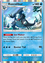 Baxcalibur Paldean Wonders Card List