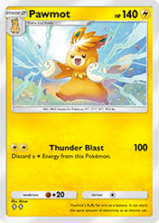 Pawmot Paldean Wonders Card List