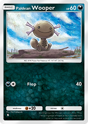 Paldean Wooper Paldean Wonders Card List