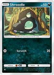 Shroodle Paldean Wonders Card List