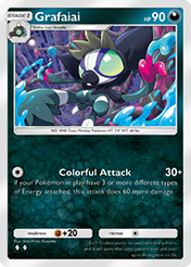 Grafaiai Paldean Wonders Card List