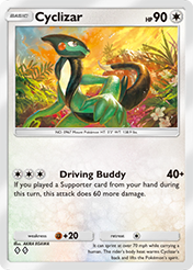 Cyclizar Paldean Wonders Card List