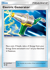 Electric Generator Paldean Wonders Card List