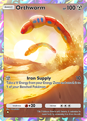 Orthworm Paldean Wonders Card List