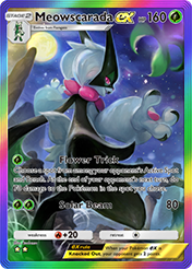 Meowscarada EX Paldean Wonders Card List