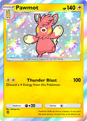 Pawmot Paldean Wonders Card List