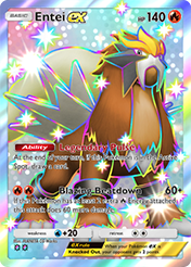 Entei EX Paldean Wonders Card List