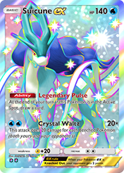 Suicune EX Paldean Wonders Card List