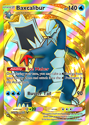 Baxcalibur Paldean Wonders Card List