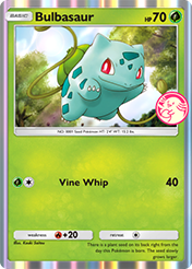 Bulbasaur Promo A Card List