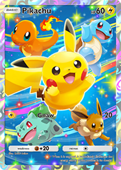 Pikachu Promo A Card List
