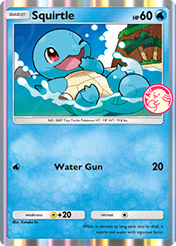 Squirtle Promo A Card List