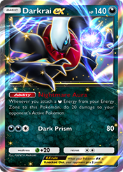 Darkrai EX Promo A Card List