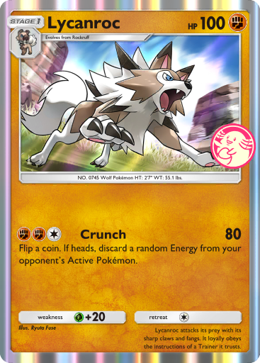 Lycanroc Promo A Card List