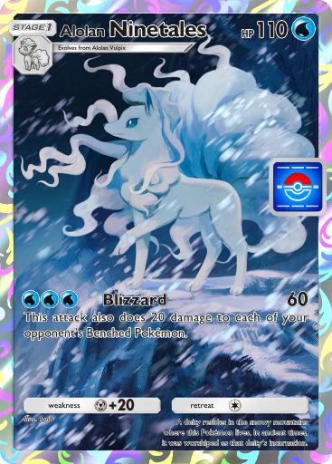 Alolan Ninetales Promo A Card List