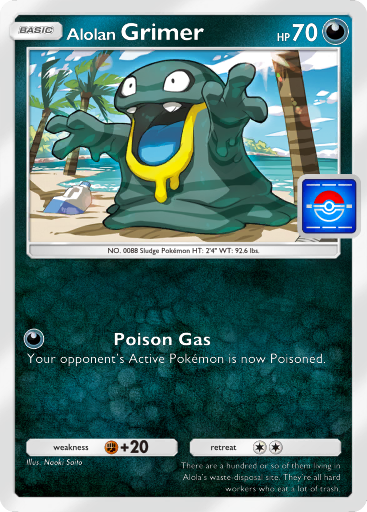 Alolan Grimer Promo A Card List