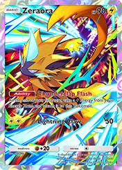 Zeraora Promo A Card List