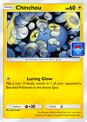 Chinchou Promo A Card List