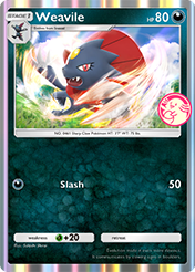 Weavile Promo A Card List
