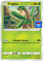 Tropius Promo A Card List