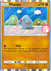 Phanpy Promo A Card List