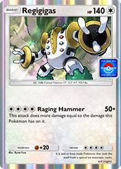 Regigigas Promo A Card List