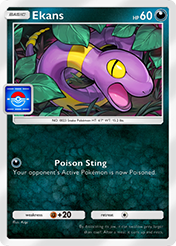 Ekans Promo A Card List