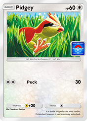 Pidgey Promo B Card List