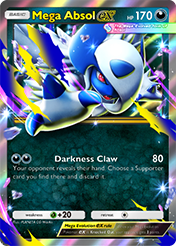 Mega Absol EX Promo B Card List
