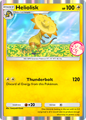 Heliolisk Promo B Card List