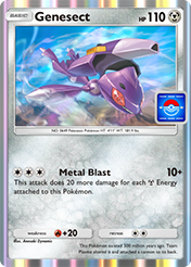 Genesect Promo B Card List