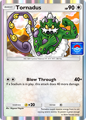 Tornadus Promo B Card List