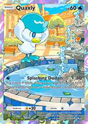 Quaxly Promo B Card List