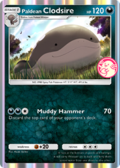 Paldean Clodsire Promo B Card List