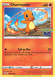 Card image - Charmander - 8 from Pokemon Go